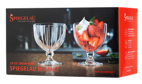 Хрустальное стекло Набор из 2-х креманок Spiegelau Milano для десертов и закусок