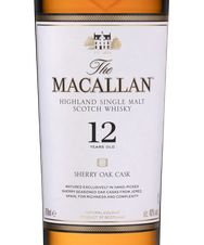 Виски Macallan Sherry Oak 12 Years Old в подарочной упаковке, (151883), gift box в подарочной упаковке, Односолодовый 12 лет, Шотландия, 0.7 л, Макаллан Шерри Оак 12 лет цена 12490 рублей