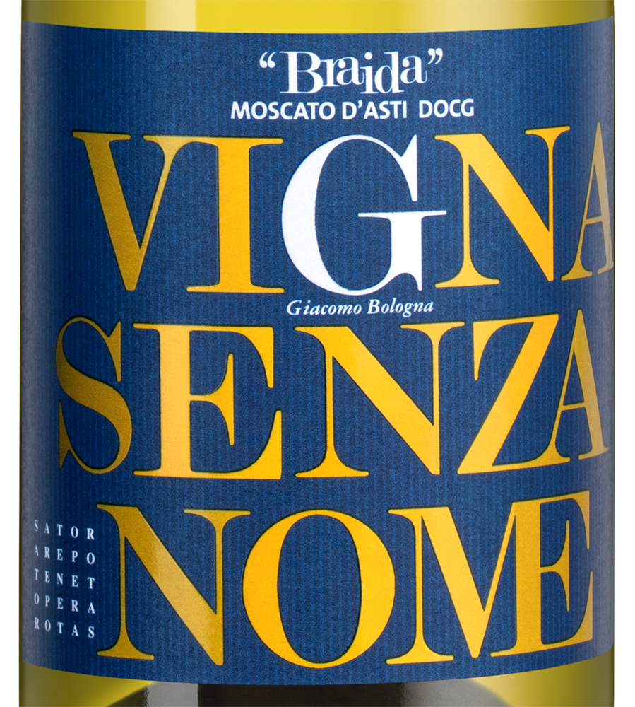 Шипучее вино Vigna Senza Nome, Braida, 2024, 0.375л, (153248), Италия, Пьемонт, белое, сладкое, 0.375 л, Винья Сенца Номе, цена 2990 рублей