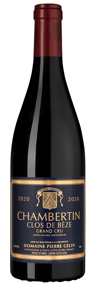 Вино Chambertin Clos de Beze Grand Cru, Domaine Pierre Gelin, 2020, (151323), Франция, Бургундия, красное, сухое, 0.75 л, Шамбертен Кло де Без Гран Крю, цена 119990 рублей