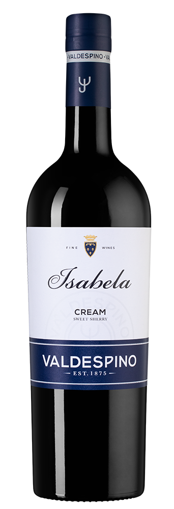 Херес Cream Isabela, Valdespino, (132784), Испания, Андалусия, 0.75 л, Крим Исабела, цена 4490 рублей