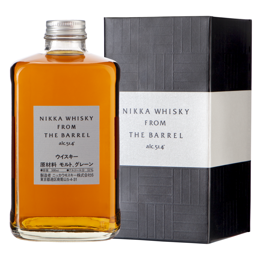 Виски Nikka From the Barrel, 0.5л, (114671), Япония, 0.5 л, Никка Фром Зе Бэррел, цена 9990 рублей