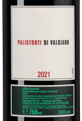 Вино из винограда санджовезе Palistorti di Valgiano Rosso