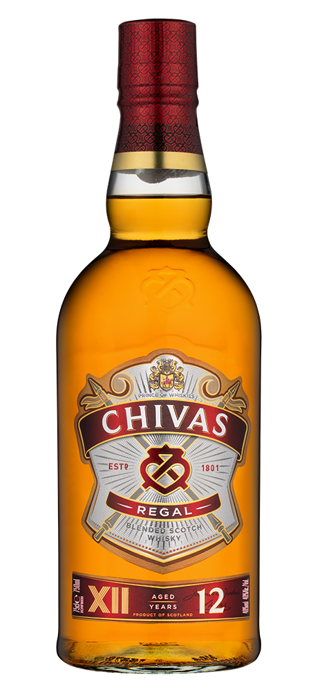 Виски Chivas Regal 12 Years Old, (154599), Шотландия, 0.7 л, Чивас Ригал 12 Лет, цена 2990 рублей