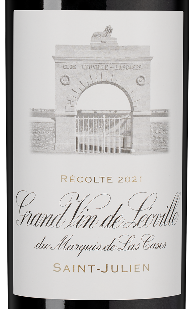 Вино Chateau Leoville Las Cases (Saint-Julien), 2021, (151720), Франция, Бордо, красное, сухое, 0.75 л, Шато Леовиль Лас Каз, цена 77490 рублей