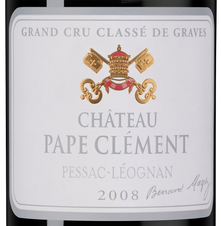 Вино Chateau Pape Clement Rouge, (145665), красное сухое, 2008 г., 0.75 л, Шато Пап Клеман Руж цена 34990 рублей