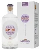 Grappa Monovitigno Il Merlot di Nonino в подарочной упаковке