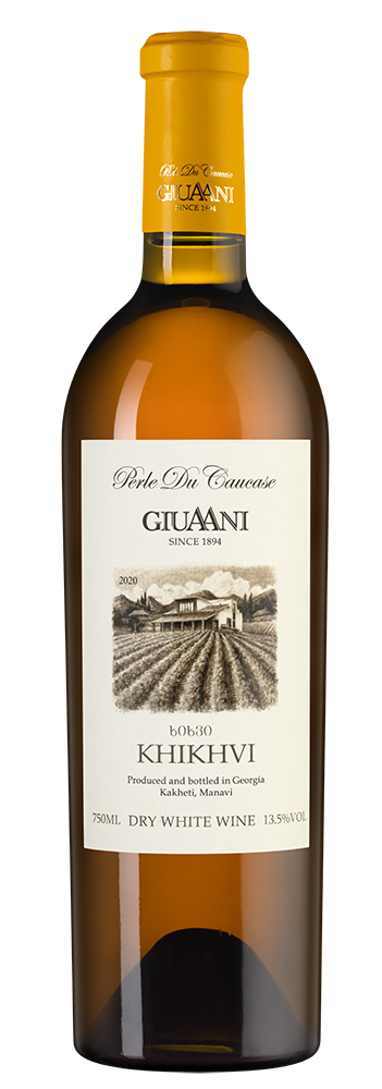 Вино Khikhvi Qvevri, Giuaani, 2020, (139817), Грузия, Кахетия, белое, сухое, 0.75 л, Хихви Квеври, цена 3592 рублей