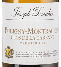 Вино Puligny-Montrachet Premier Cru Clos de la Garenne, (133196), белое сухое, 2020 г., 0.75 л, Пюлиньи-Монраше Премье Крю Кло де ля Гарен цена 29990 рублей
