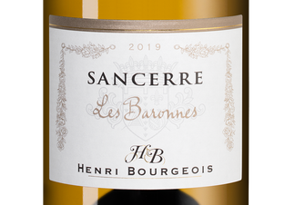 Вино Sancerre Blanc Les Baronnes, (123103), белое сухое, 2019, 0.75 л, Сансер Блан Ле Барон цена 5990 рублей