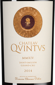 Вино Chateau Quintus (Saint-Emilion Grand Cru)