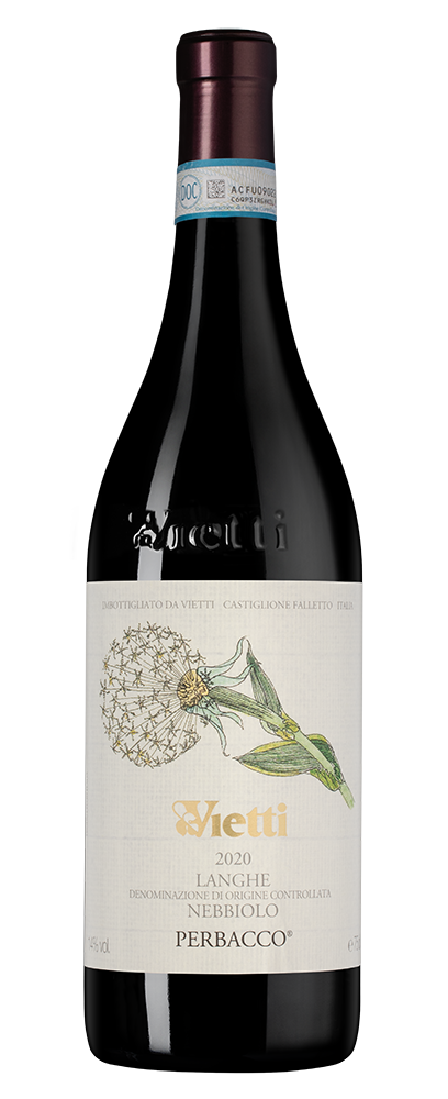 Вино Langhe Nebbiolo Perbacco, Vietti, 2020, (139162), Италия, Пьемонт, красное, сухое, 0.75 л, Ланге Неббиоло Пербакко, цена 8490 рублей