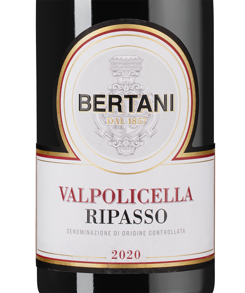 Вино Valpolicella Ripasso, Bertani, 2020, (143292), Италия, Венето, красное, полусухое, 0.75 л, Вальполичелла Рипассо, цена 4490 рублей