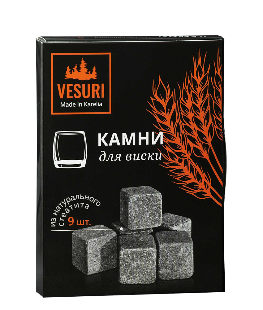 Камни для виски, (116414), Россия, Камни для виски в картонной упаковке, цена 990 рублей