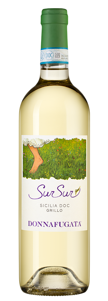 Вино SurSur Grillo, Donnafugata, 2024, (155181), Италия, Сицилия, белое, сухое, 0.75 л, СурСур Грилло, цена 5490 рублей