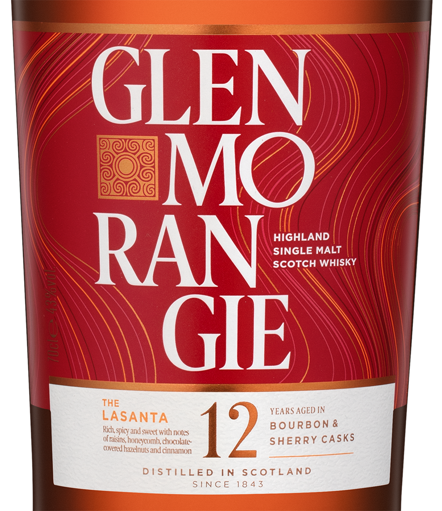 Виски Glenmorangie The Lasanta в подарочной упаковке, (147035), Шотландия, Хайленд, 0.7 л, Гленморанджи Ласанта, цена 6690 рублей