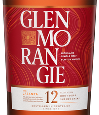 Виски Glenmorangie The Lasanta в подарочной упаковке, (147035), gift box в подарочной упаковке, Односолодовый 12 лет, Шотландия, 0.7 л, Гленморанджи Ласанта цена 7290 рублей