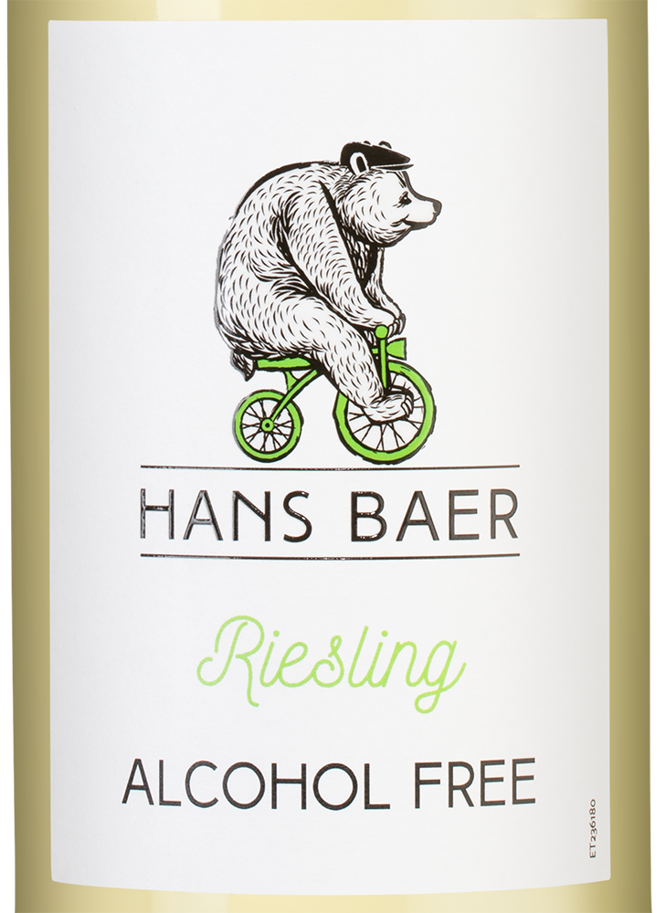 Вино безалкогольное Hans Baer Riesling, Low Alcohol, 0,5%, Weinkellerei Hechtsheim, (152349), Германия, Рейнгессен, 0.75 л, Ханс Баер Рислинг Безалкогольное, цена 1440 рублей