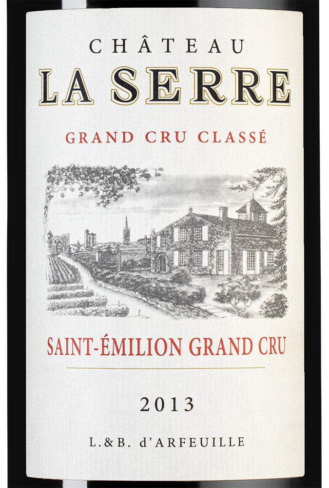 Вино Chateau La Serre, Chateau la Serre, 2013, (113063), Франция, Бордо, красное, сухое, 0.75 л, Шато Ля Серр, цена 11990 рублей