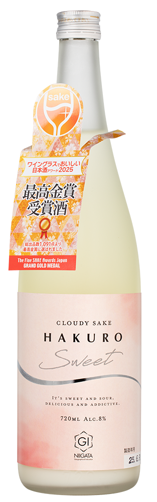 Саке Hakuro Sweet Cloudy sake, 0.72л, (156342), Япония, Ниигата, 0.72 л, Клауди Саке Свит, цена 6490 рублей