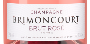 Шампанское из винограда Пино Менье Brut Rose