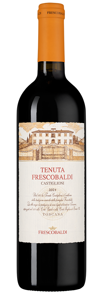 Вино Tenuta Frescobaldi di Castiglioni, 2021, (144455), Италия, Тоскана, красное, сухое, 0.75 л, Тенута Фрескобальди ди Кастильони, цена 5490 рублей