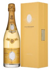 Шампанское Louis Roederer Cristal Brut  в подарочной упаковке, (144280), gift box в подарочной упаковке, белое брют, 2015, 0.75 л, Кристаль Брют цена 69990 рублей