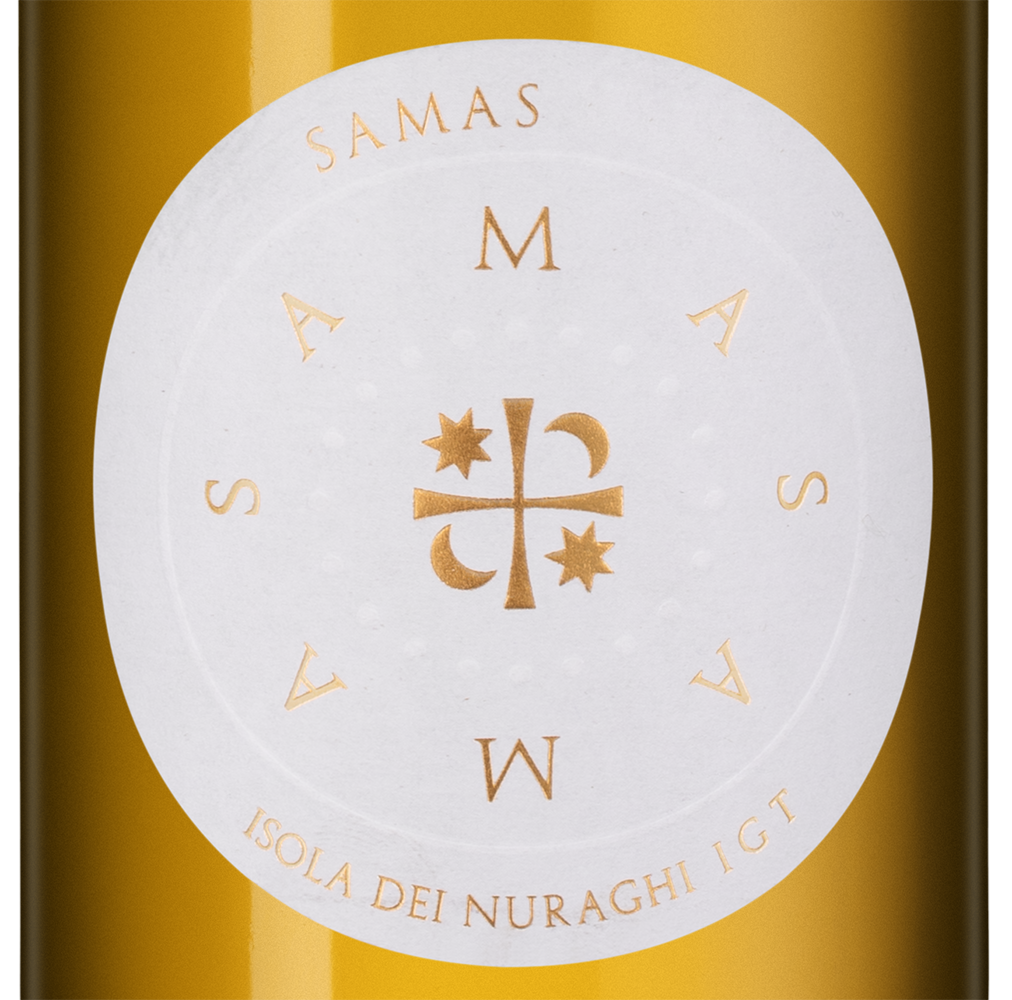 Вино Samas, Agricola Punica, 2023, (151026), Италия, Сардиния, белое, сухое, 0.75 л, Самас, цена 3990 рублей