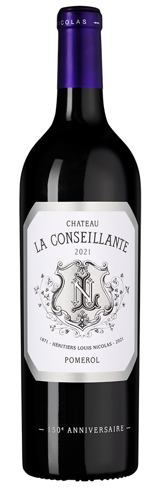 Вино Chateau la Conseillante (Pomerol), 2021, (141532), Франция, Бордо, красное, сухое, 0.75 л, Шато ля Консейант, цена 77490 рублей