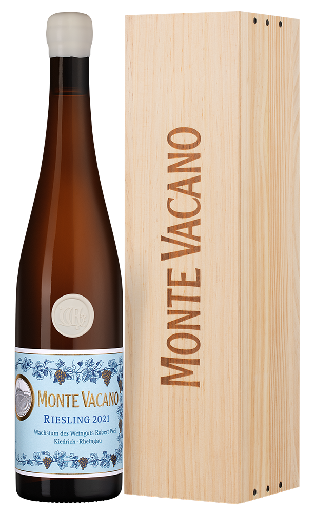 Вино Monte Vacano Riesling Trocken в подарочной упаковке, Robert Weil, 2021, (153724), Германия, Рейнгау, белое, сухое, 0.75 л, Рислинг Монте Вакано Трокен, цена 67490 рублей