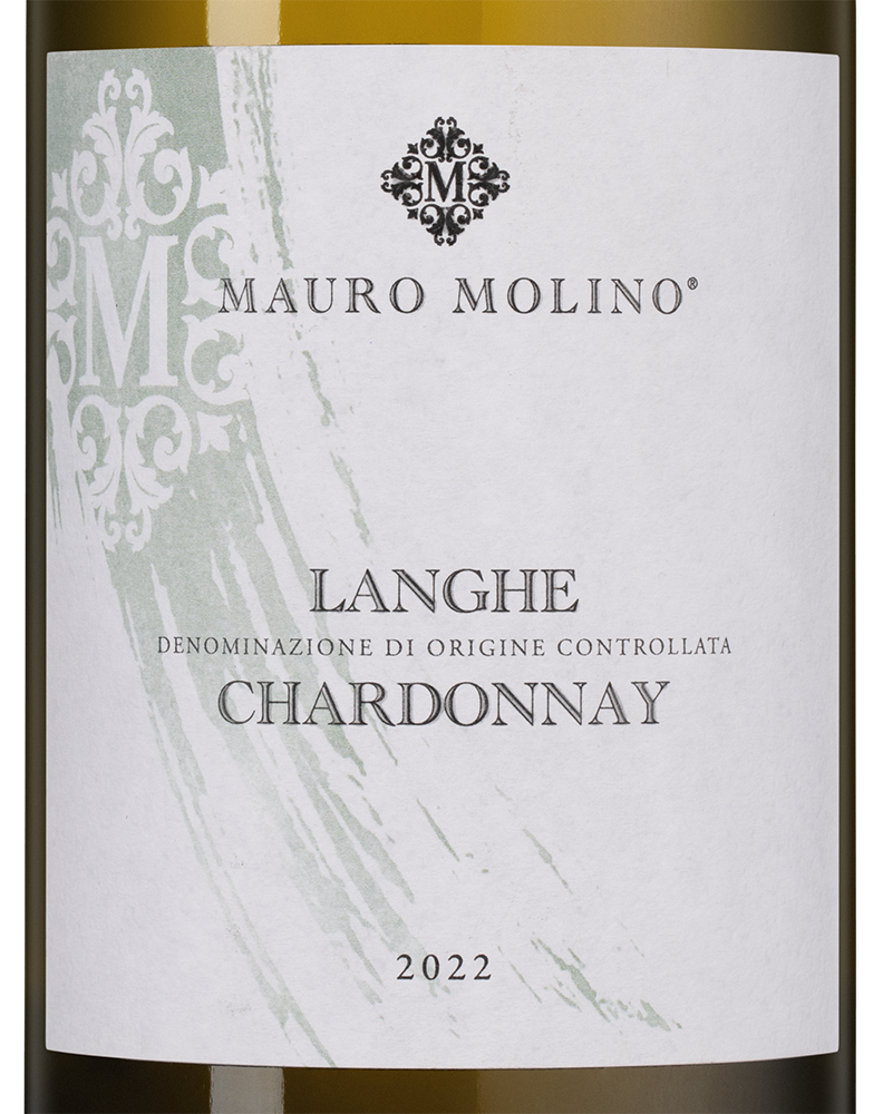 Вино Langhe Chardonnay, Mauro Molino, 2022, (144711), Италия, Пьемонт, белое, сухое, 0.75 л, Ланге Шардоне, цена 6290 рублей