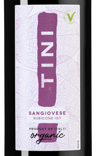 Вино Tini Sangiovese Biologico, (142518), красное полусухое, 2021, 0.75 л, Тини Санджовезе Биолоджико цена 940 рублей