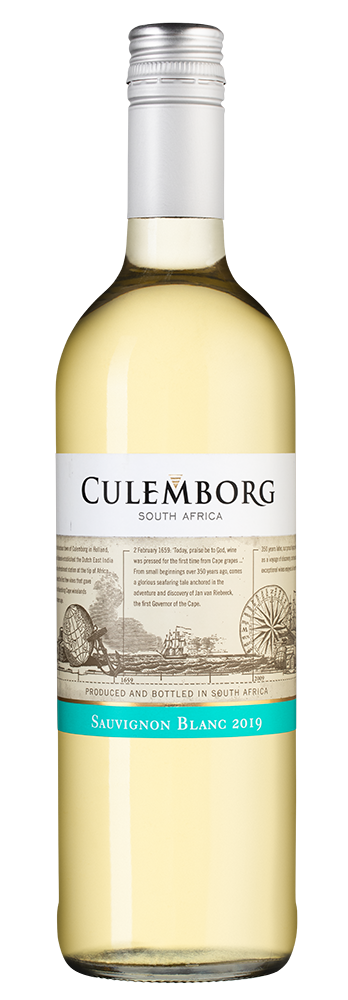 Вино Sauvignon Blanc, Culemborg, 2019, (118436), Южная Африка, Вестерн Кейп, белое, полусухое, 0.75 л, Совиньон Блан, цена 1590 рублей