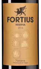Вино Fortius Reserva, (128100), красное сухое, 2016 г., 0.75 л, Фортиус Ресерва цена 1890 рублей