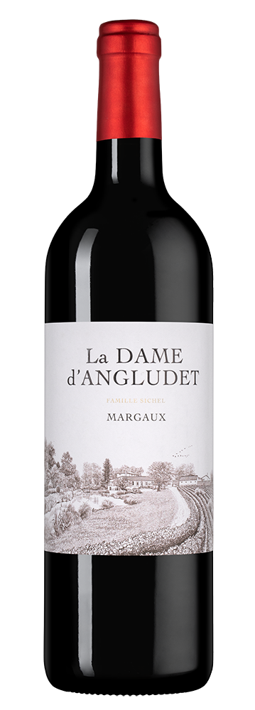 Вино La Dame d'Angludet (Margaux), Chateau Angludet, 2021, (148796), Франция, Бордо, красное, сухое, 0.75 л, Ля Дам д`Англюде, цена 8790 рублей