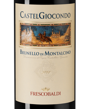 Вино Brunello di Montalcino Castelgiocondo, (116465), красное сухое, 2014 г., 0.75 л, Брунелло ди Монтальчино Кастельджокондо цена 9990 рублей