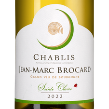 Вино Chablis Sainte Claire, (143198), белое сухое, 2022 г., 0.75 л, Шабли Сент Клер цена 4990 рублей