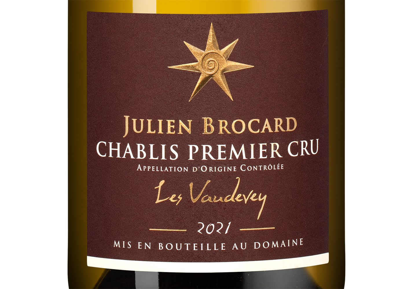 Вино Chablis Premier Cru Vaudevey, Julien Brocard, 2021, (143195), Франция, Бургундия, белое, сухое, 0.75 л, Шабли Премье Крю Водеве, цена 11990 рублей