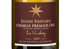 Вино с нежным вкусом Chablis Premier Cru Vaudevey
