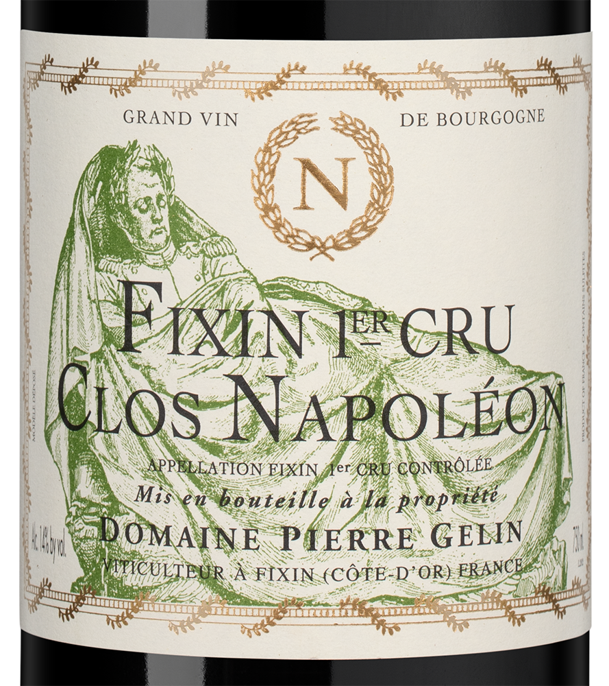Вино Fixin Premier Cru Clos Napoleon, Domaine Pierre Gelin, 2020, (151320), Франция, Бургундия, красное, сухое, 0.75 л, Фисен Премье Крю Кло Наполеон Монополь, цена 23490 рублей