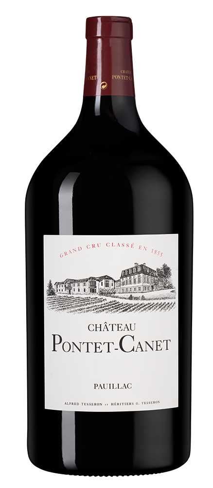 Вино Chateau Pontet-Canet, 2014, 3л, (152551), Франция, Бордо, красное, сухое, 3 л, Шато Понте-Кане, цена 184990 рублей