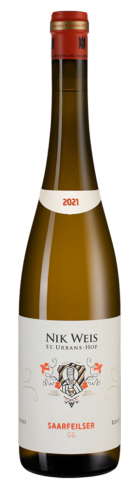 Вино Saarfeilser GG, Nik Weis St. Urbans-Hof, 2021, (142683), Германия, Мозель, белое, сухое, 0.75 л, Заарфайльзер ГГ, цена 11190 рублей