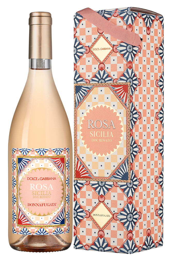 Вино Dolce&Gabbana Rosa в подарочной упаковке, Donnafugata, 2024, (153756), Италия, Сицилия, розовое, сухое, 0.75 л, Сицилия Дольче энд Габбана Роза, цена 9990 рублей