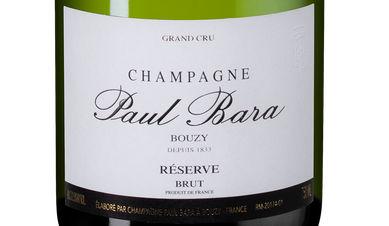 Шампанское Brut Reserve Grand Cru Bouzy, (124314), gift box в подарочной упаковке, белое брют, 0.75 л, Резерв Бузи Гран Крю Брют цена 11490 рублей