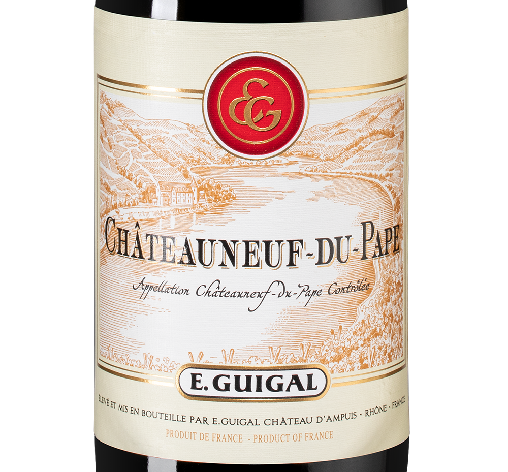 Вино Chateauneuf-du-Pape Rouge, Guigal, 2020, 0.375л, (155947), Франция, Долина Роны, красное, сухое, 0.375 л, Шатонёф-дю-Пап Руж, цена 6990 рублей