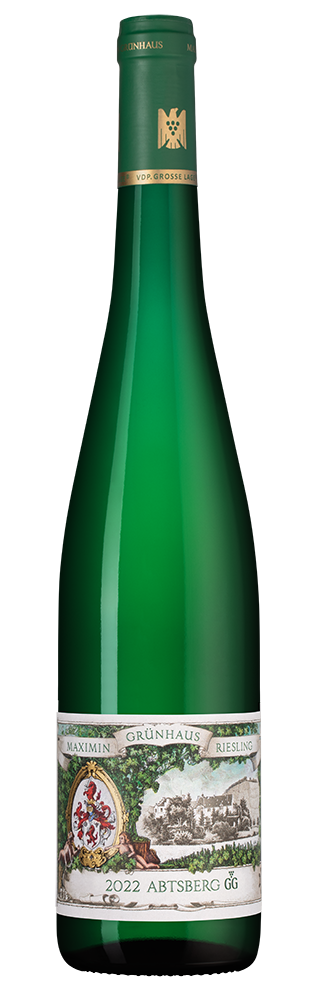 Вино Abtsberg Riesling Trocken GG, Maximin Grunhaus, 2022, (144157), Германия, Мозель, белое, полусухое, 0.75 л, Рислинг Абтсберг Трокен ГГ, цена 16490 рублей