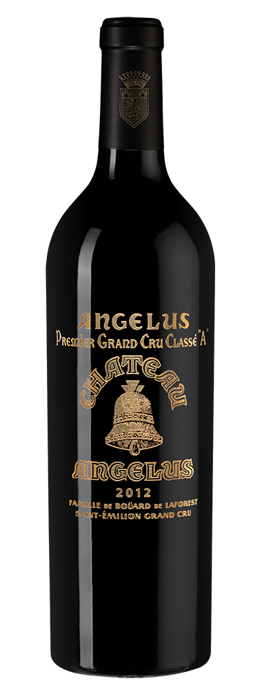 Вино Chateau Angelus (Saint-Emilion), 2012, (115287), Франция, Бордо, красное, сухое, 0.75 л, Шато Анжелюс, цена 224990 рублей