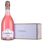 Шампанское и игристое вино Franciacorta Cuvee Prestige Brut Rose в подарочной упаковке