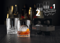 Стекло Набор из 2-х бокалов и формы для льда Spiegelau Perfect Serve Whisky для виски
