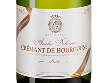 Белое игристое вино Cremant de Bourgogne Brut